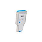 Compatibele inktcartridge F9K17A, no.728 C, 300ml voor HP-printers (ORINK BULK)