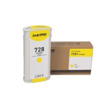 Compatibele inktcartridge F9J65A, no.728 Y, 130ml voor HP-printers (ORINK BULK)