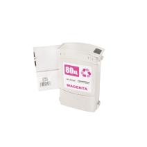 Gereviseerde inktcartridge C4847A, no.80, 350ml voor HP-printers (BULK)