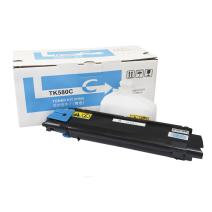 Compatibele tonercartridge 1T02KTCNL0, TK580C, 2800 pagina's voor Kyocera-printers (Orink white box)